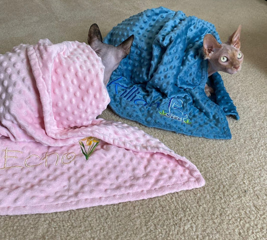 Embroidered Snuggle Blanket