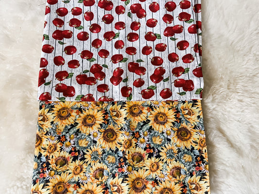 Apples and Sunflowers